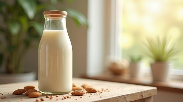 Lait d'amande pour femme enceinte : attention aux risques et bienfaits