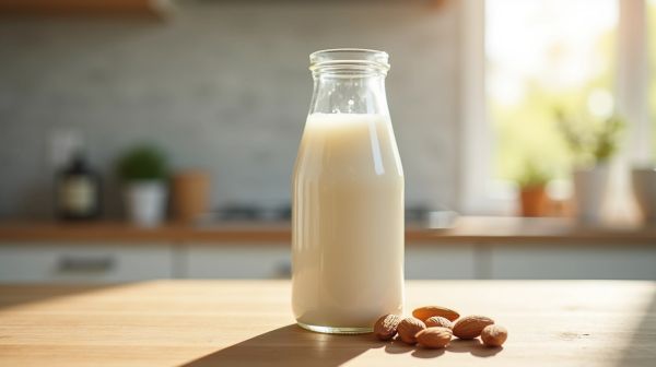 Lait d'amande pour femme enceinte : attention aux risques et bienfaits