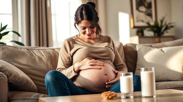 Risques et avantages du lait d'amande pour les futures mamans